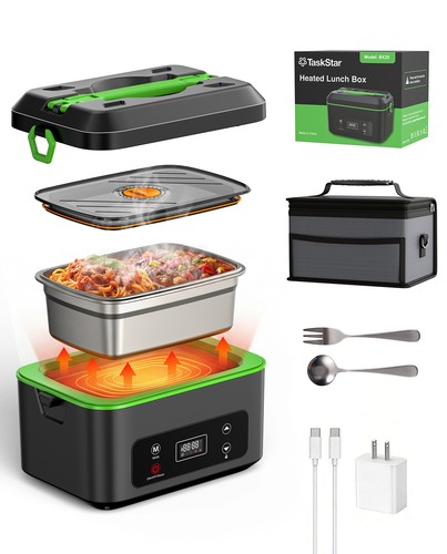 Lunch box elettrico riscaldato - box,