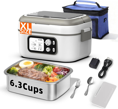 Lunch box elettrico riscaldato - lunch,