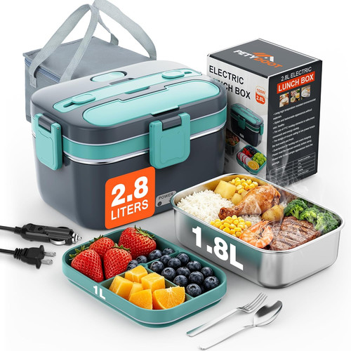 Lunch box elettrico riscaldato - lunch,