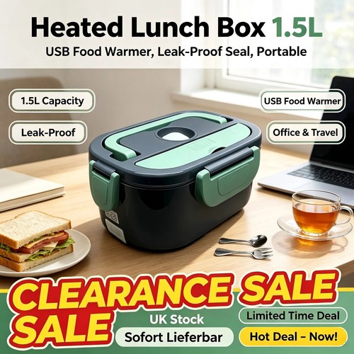 Riscaldato lunch box usb - 1,5,